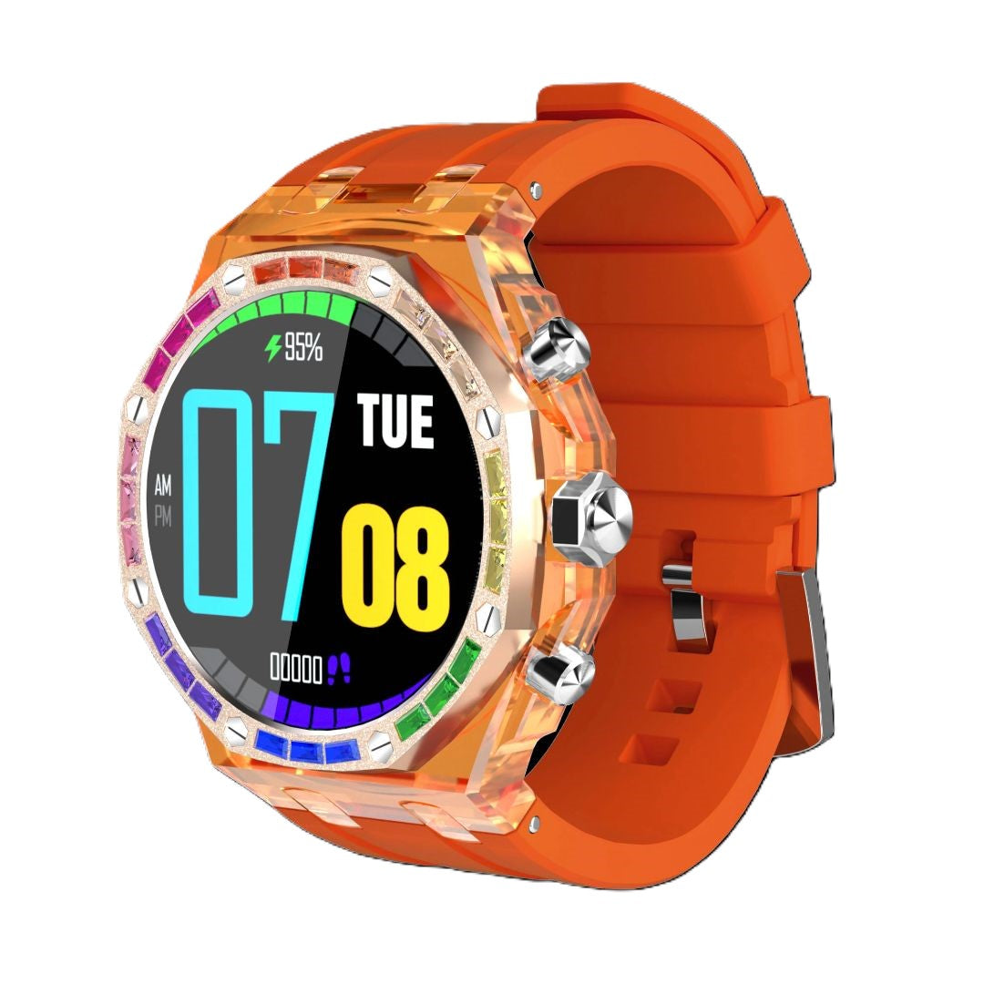 Porodo Transparent Cristallo AP – 1.43" AMOLED Smart Watch