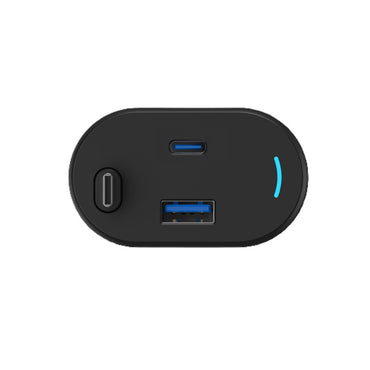 Powerology Type-C Retractable Car Charger