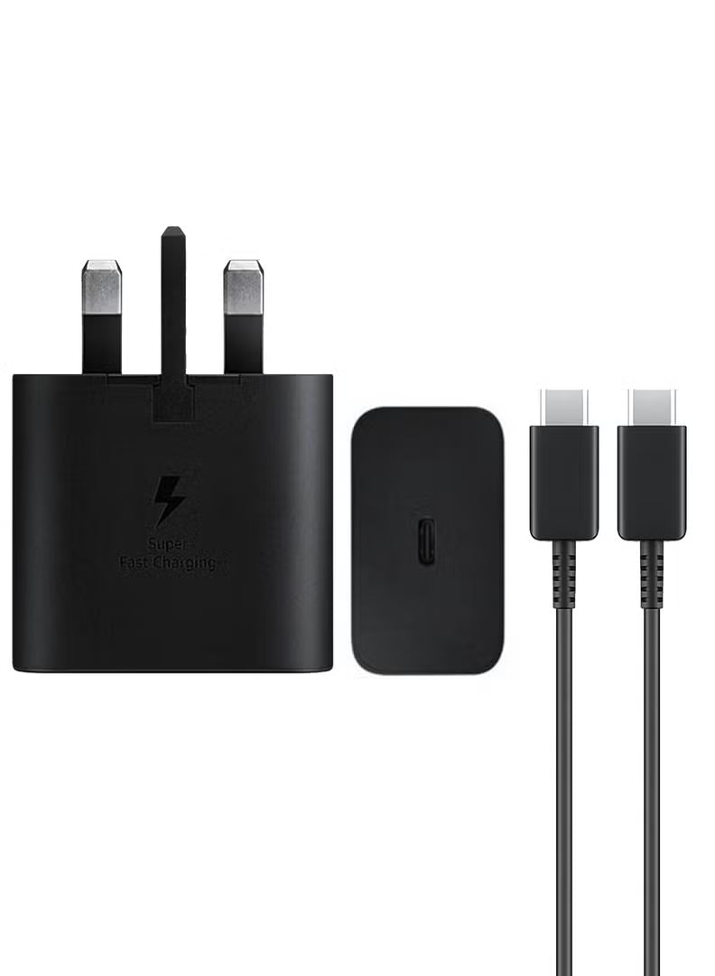 Samsung 45W Power Adapter with USB-C Cable 5A 1.8m Super Fast Charging for Compatible Devices