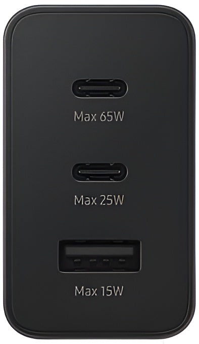 Samsung 65W Power Adapter Trio - Black