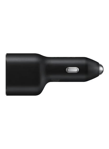 Samsung Dual Port Car Charger 25W + 15W Black