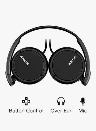 Sony Dynamic Foldable Headphones MDR-ZX110 Black
