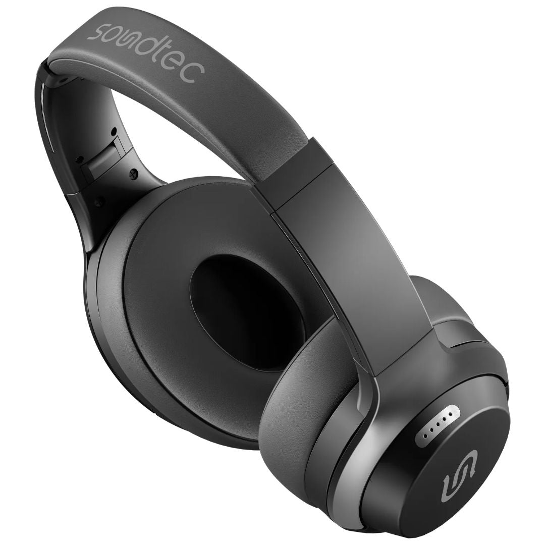 Soundtec by Porodo ECLIPSE Wireless Headphone | ENC &amp; High-Clarity Mic