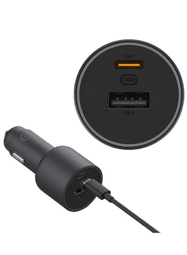 Xiaomi Mi 100W Car Charger Black