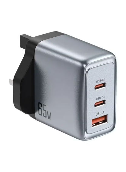 Green Lion 65W GAN Adapter – Premium USB-C Fast Charging