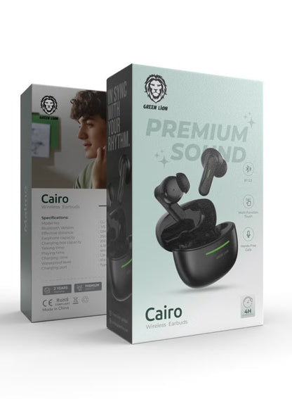 Cairo Wireless Earbuds/Multi-Function Touch/Bluetooth V5.3