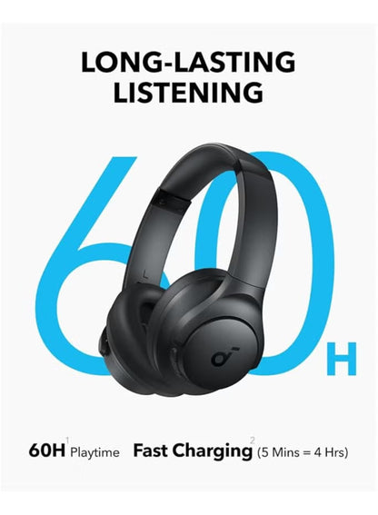 Q11i Wireless Over-Ear Bluetooth Headphones by Anker, Deep Bass, 60H Playtime
