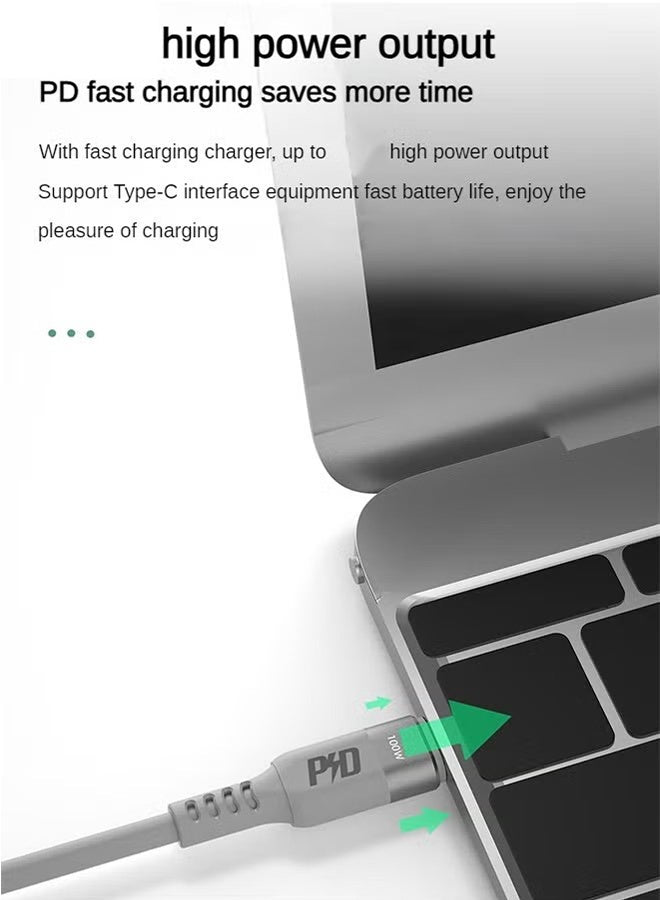 Dudao 100W USB-C to Type-C, Fast Charging Cable, High-Speed Data Transfer, Suitable for All USB C Devices, 1 Meters Long