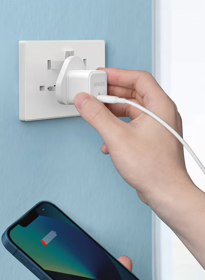 USB C Plug, 20W USB C Charger - Fast Charging PowerPort III Cube Charger
