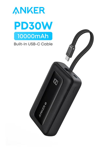10000 mAh Zolo Power Bank, 10,000mAh 30W High-Speed Portable Charger