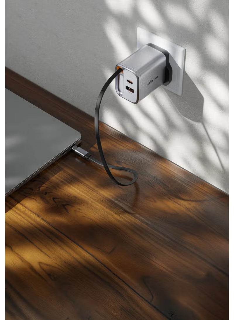 Green Lion GaN Premium UK Plug Wall Charger PD 40W