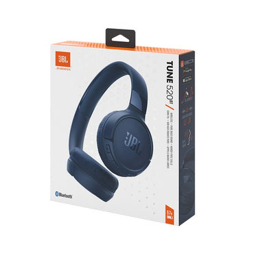 JBL Tune 520Bt Wireless On Ear Headphones Pure Bass Sound 57H Battery